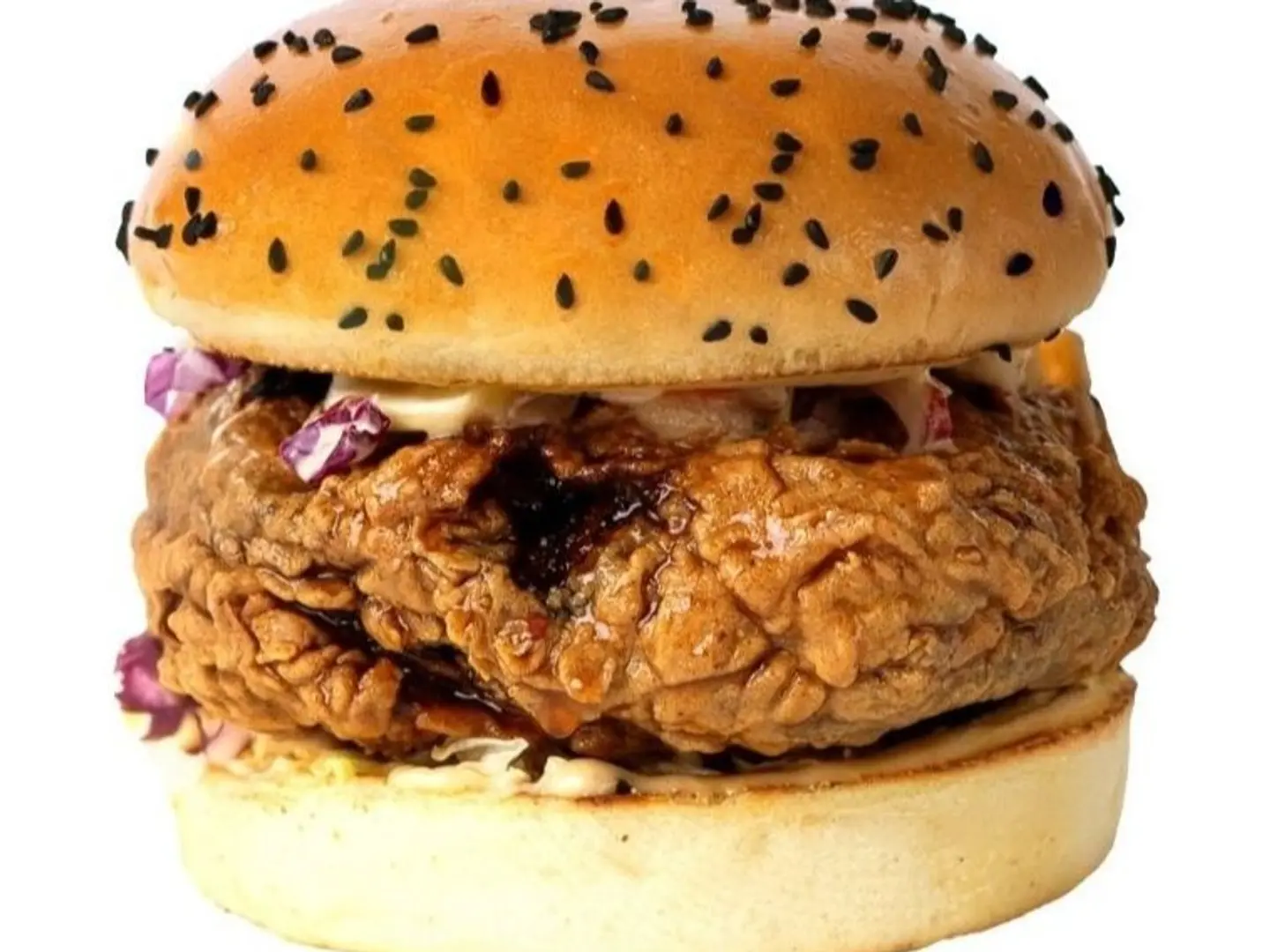 Crispy Chicken Melt Burger