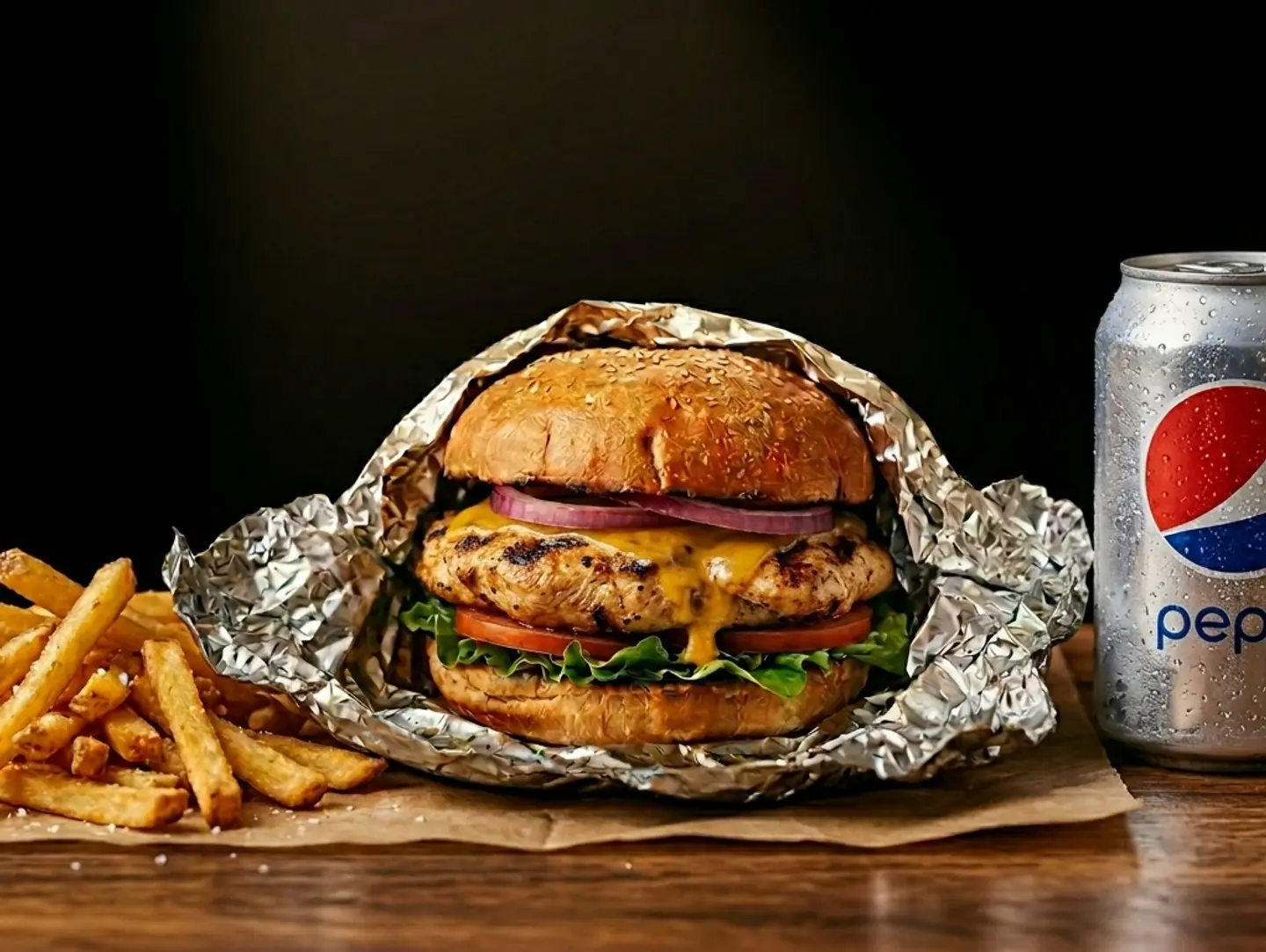 Chicken Burger Meal