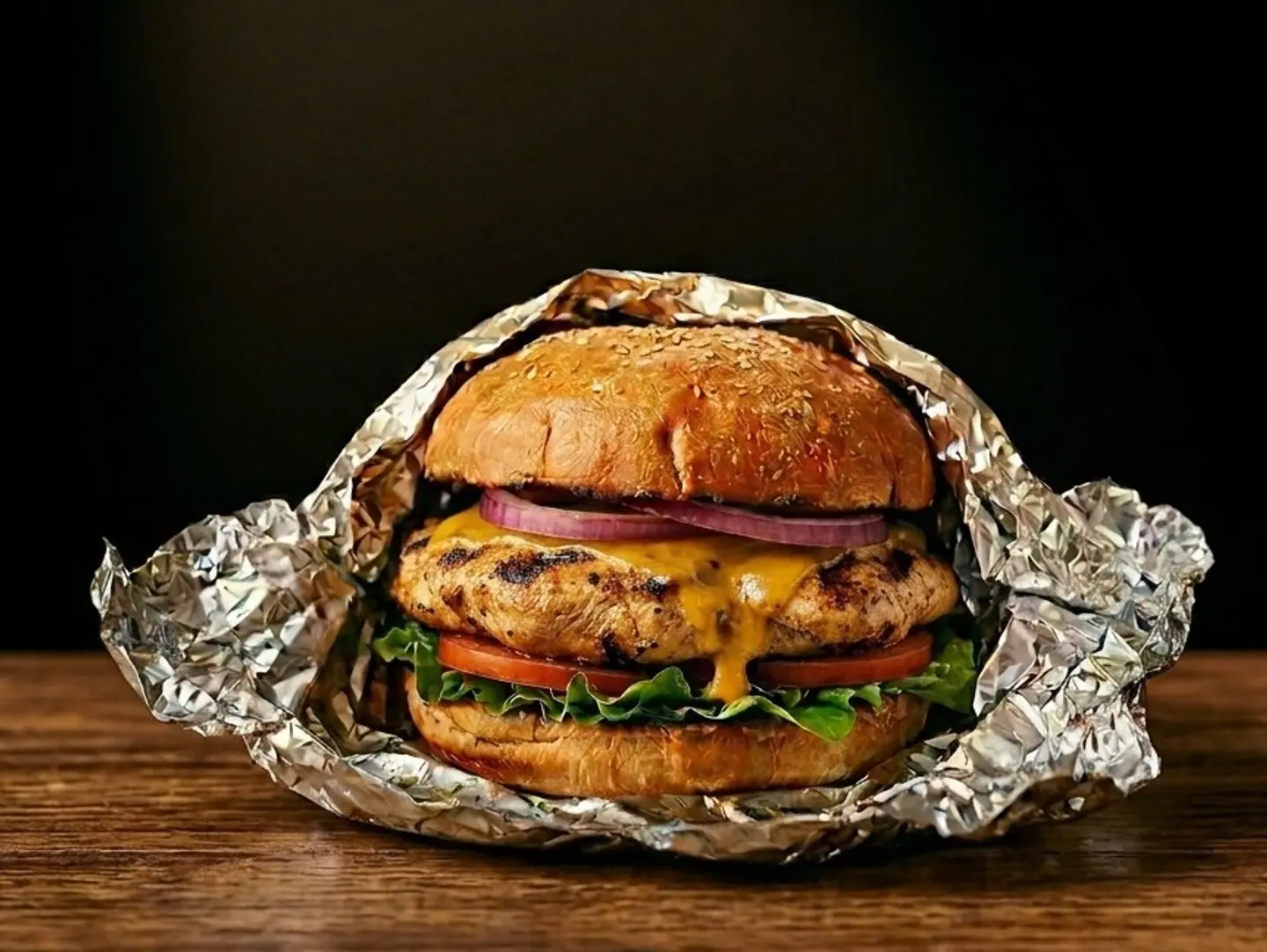 Double Chicken Burger