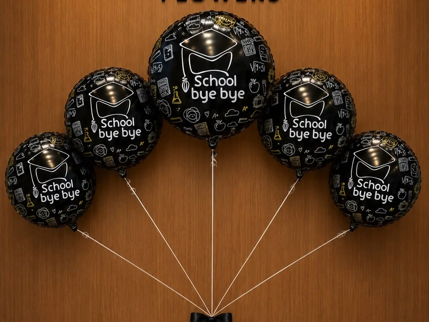 Bye Bye School Balloon