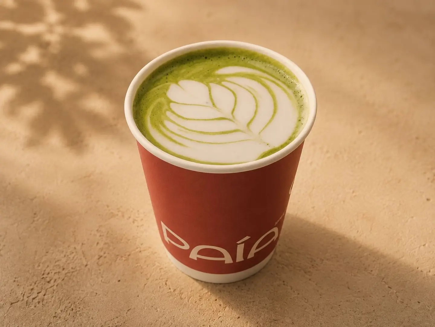 Hot Spanish Matcha Latte
