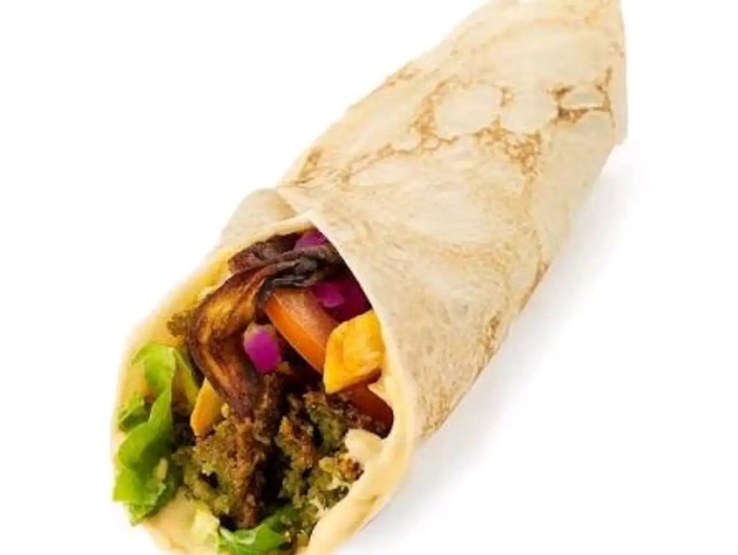 Falafel Saj Sandwich