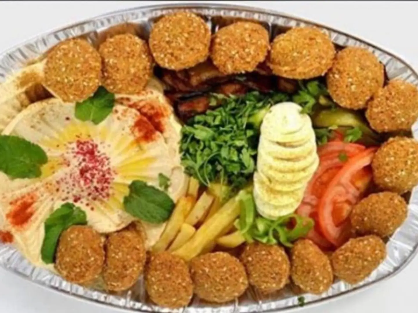 Medium Mixed Falafel Plate