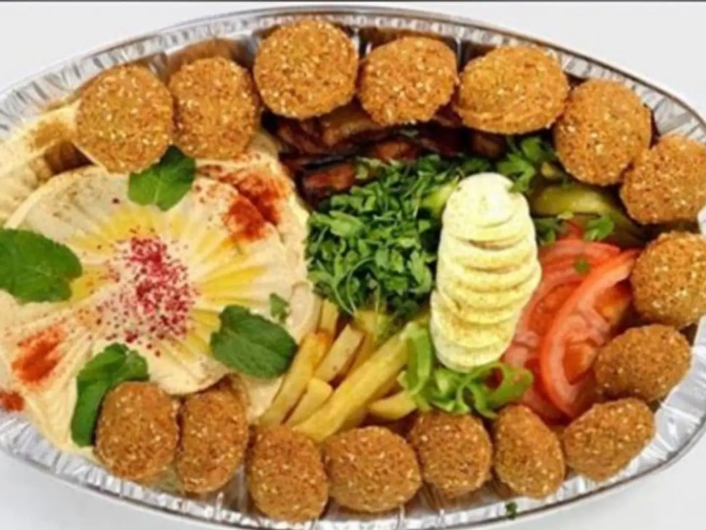 Large Mixed Falafel Plate