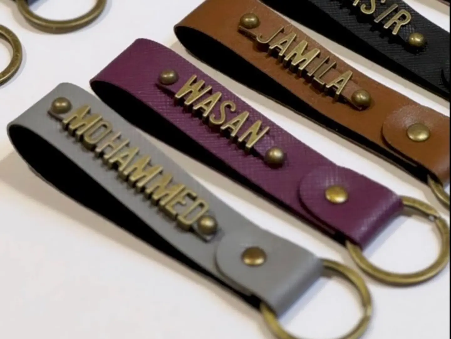 Leather Medal Name Gift