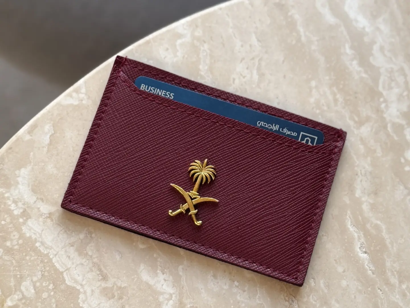 Saudi Logo Card Wallet