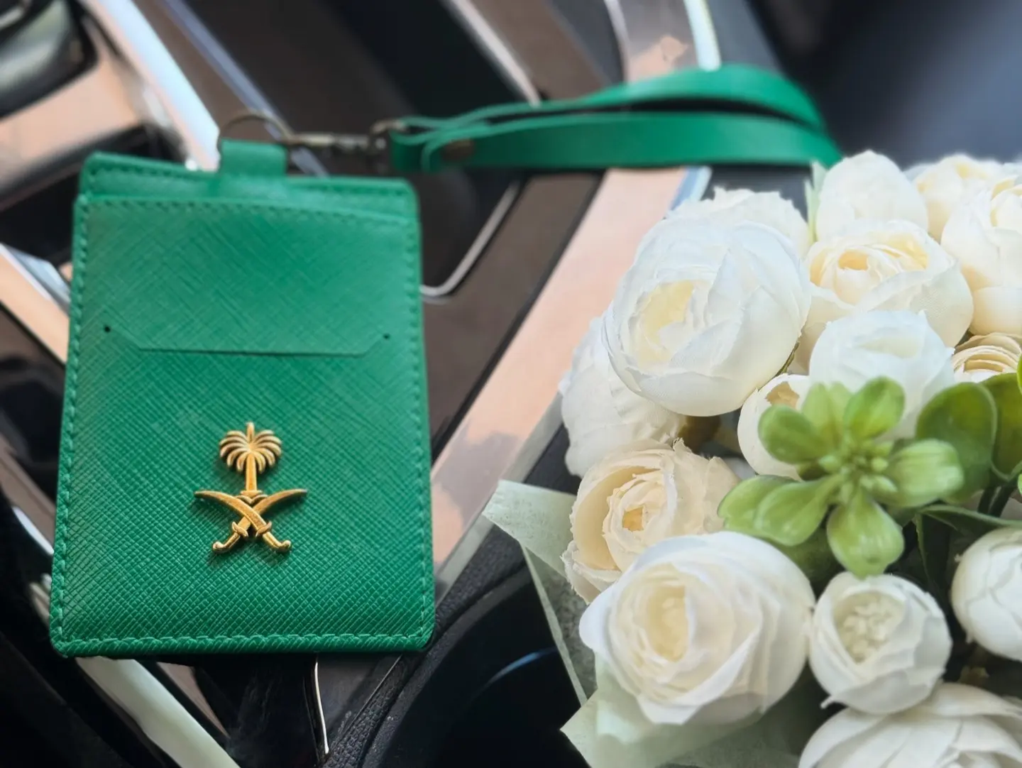 Saudi Logo Id Holder