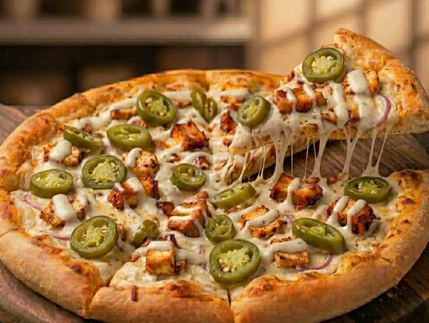 دجاج رانش حالوبينو