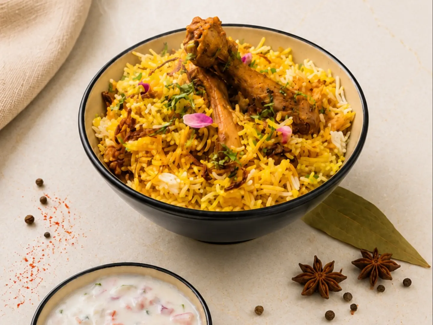Awdhi Chicken Biryani