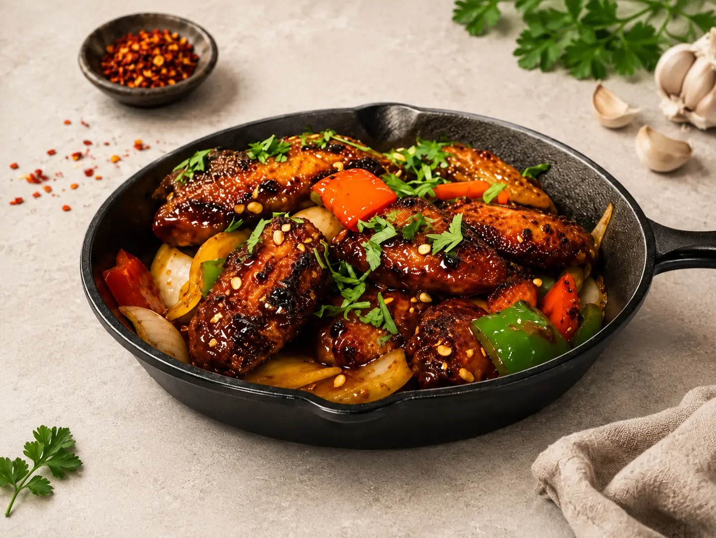Spicy Chilly Wings