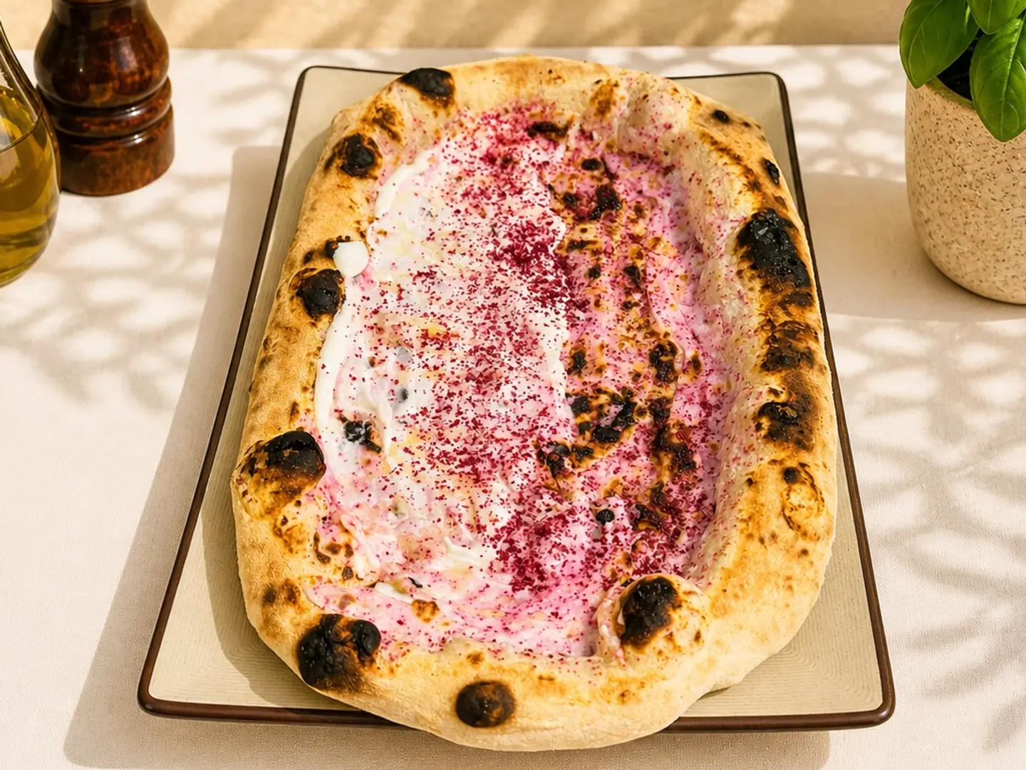منقوشة لبنة وسماق