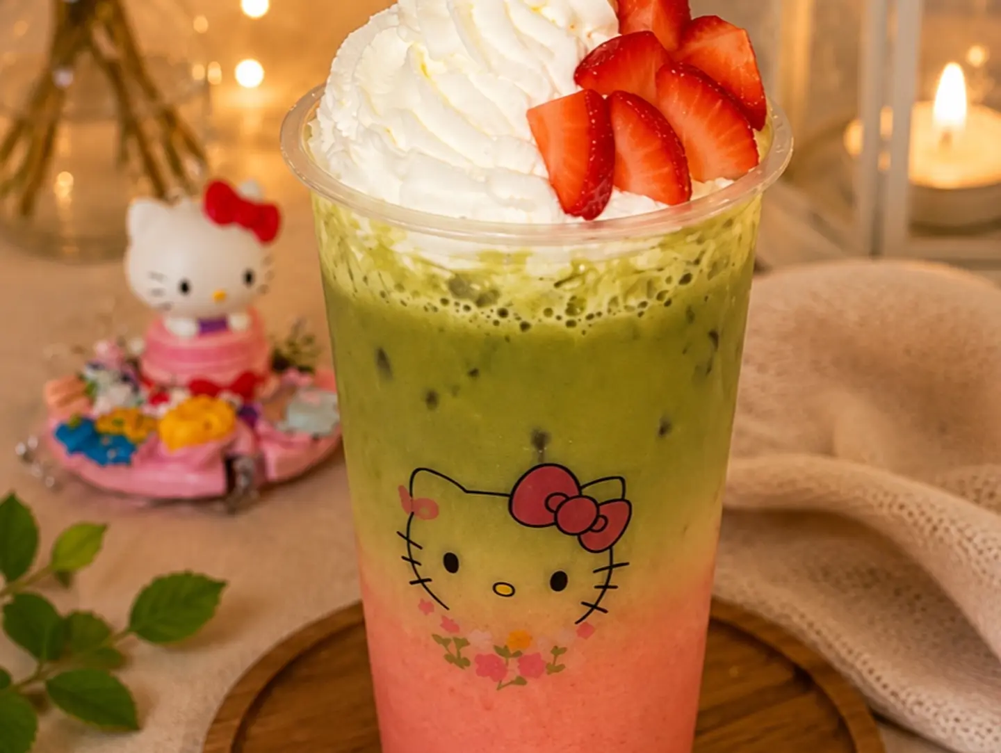 Pink Bow Matcha