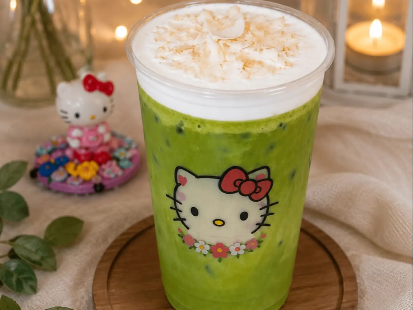 Kitty Cold Matcha