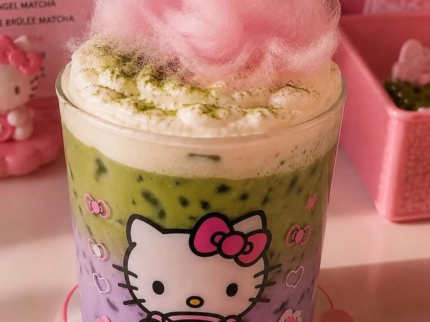 Cotton Candy Matcha