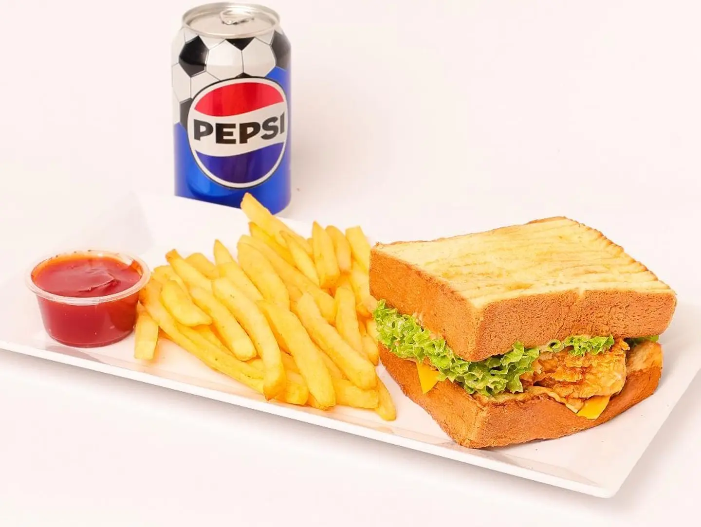 Toast Burger Meal