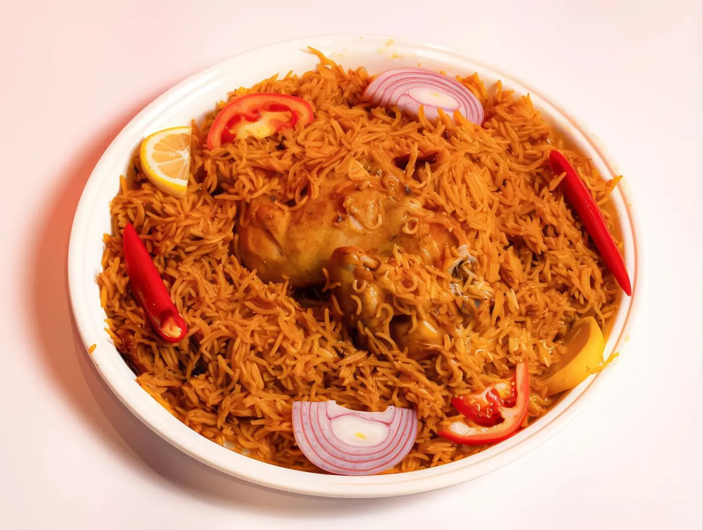 حبة دجاج مضغوط ( رز عنبر )