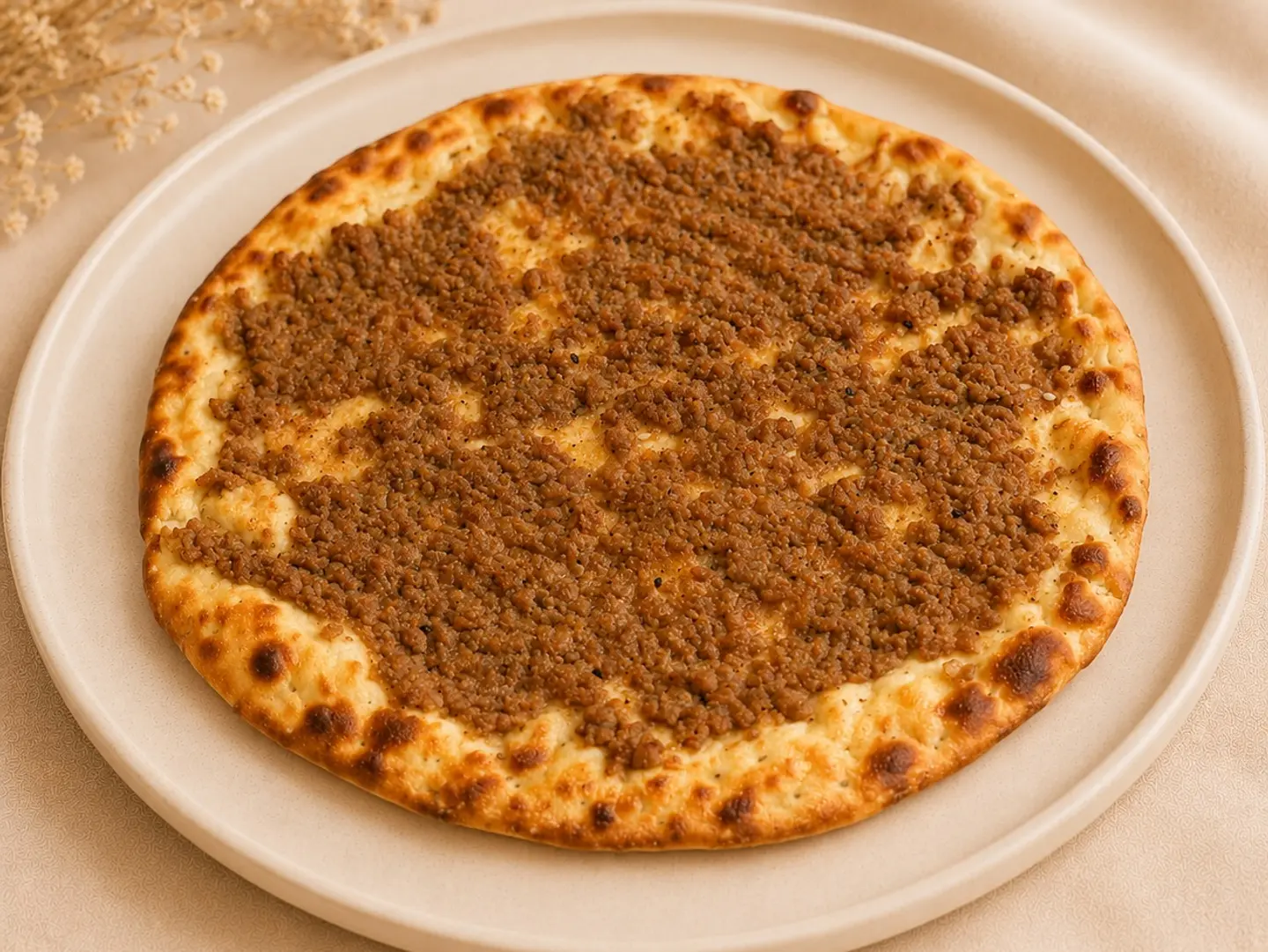 Pomegranate Molasses Meat Pie