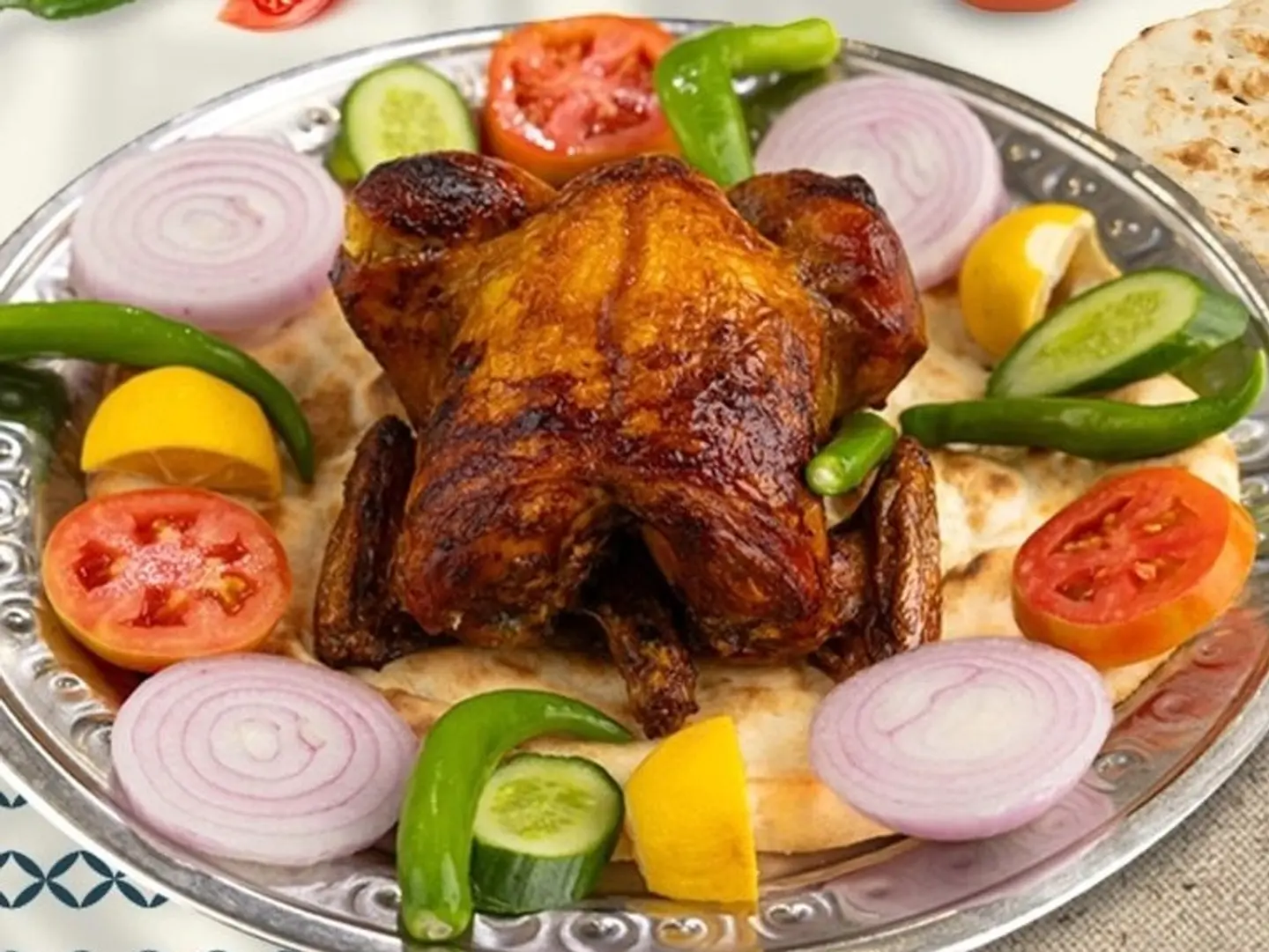 Half Chicken Shawaya Sada