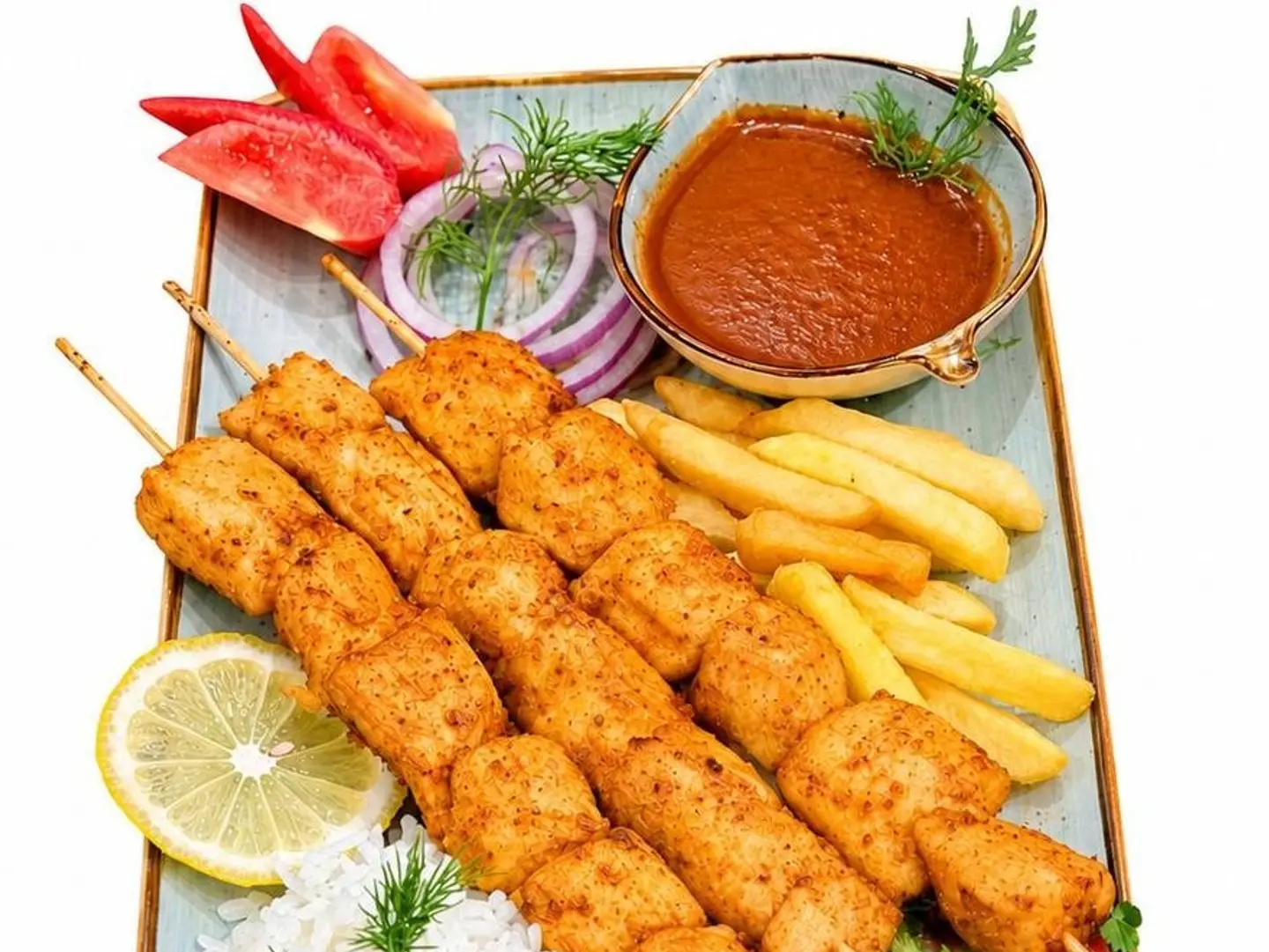 كباب دجاج وجبات