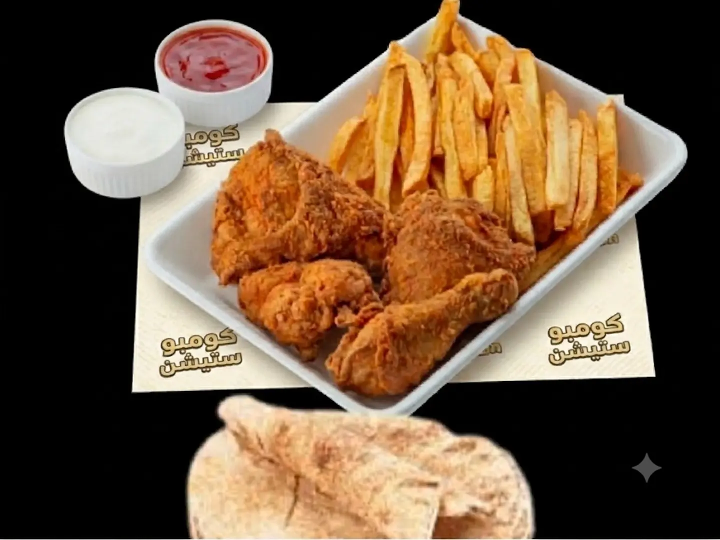 بروست دجاج 4 قطع
