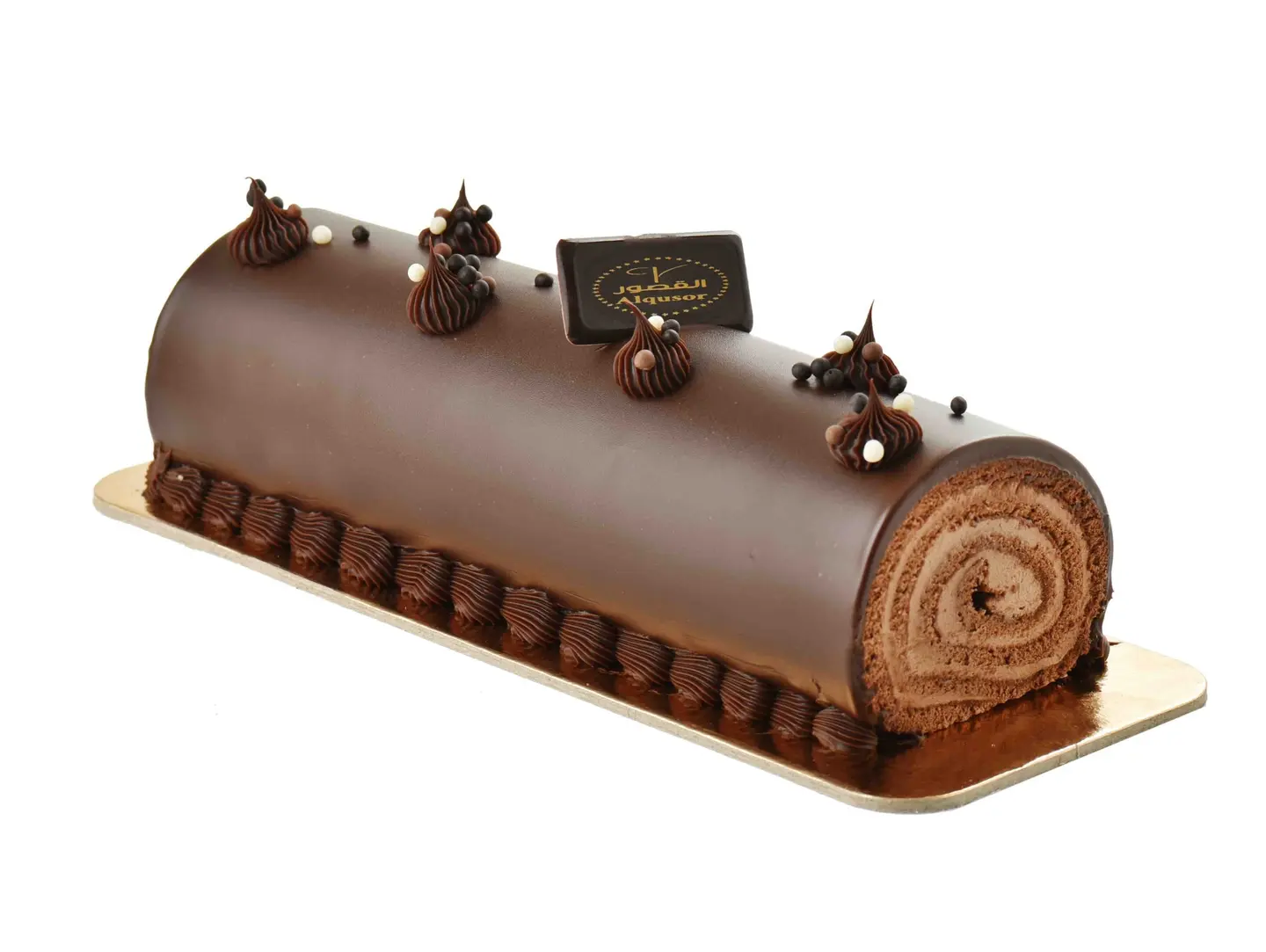 Large Chocolate Swiss Roll