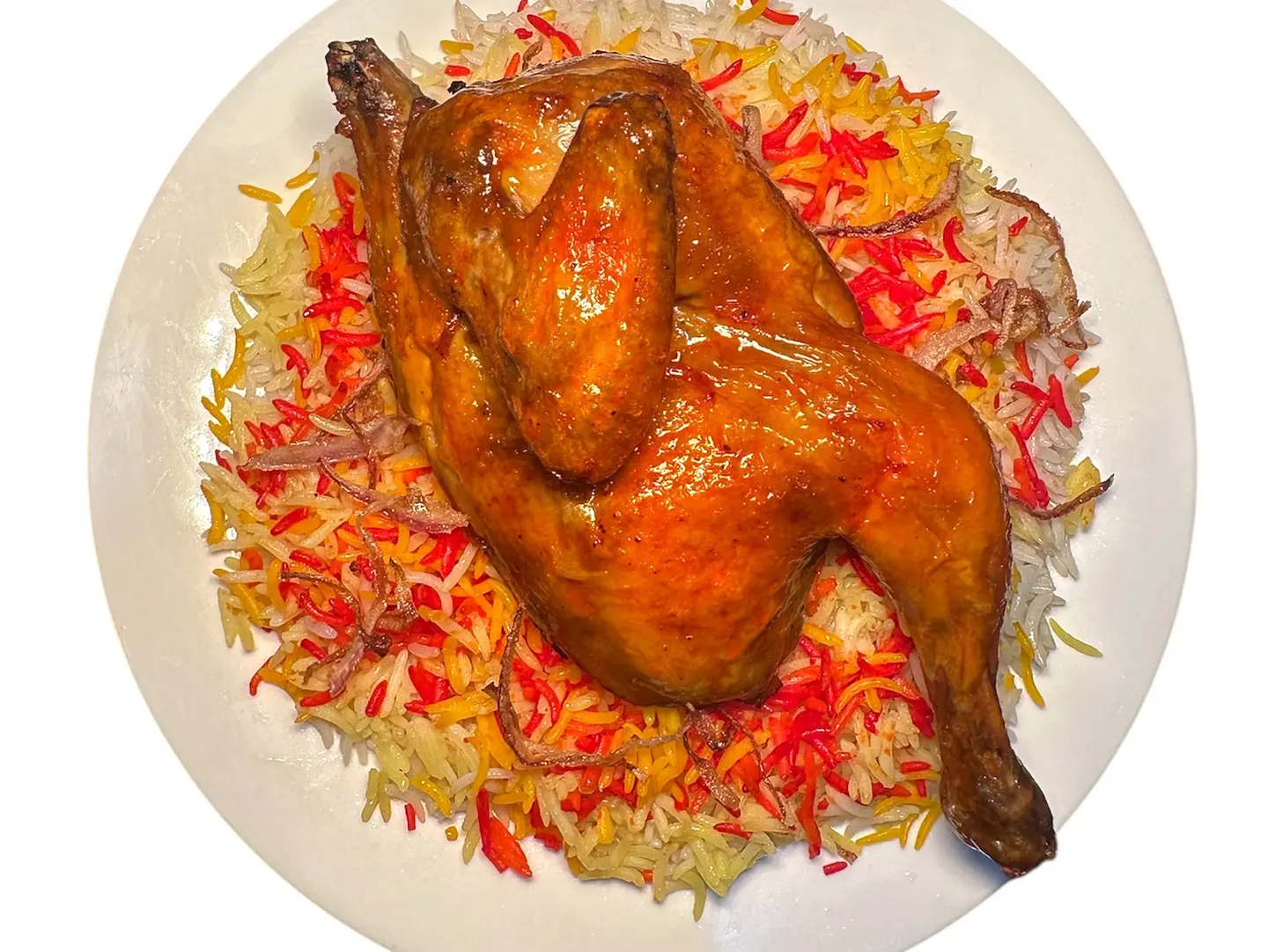 نص دجاج مندي