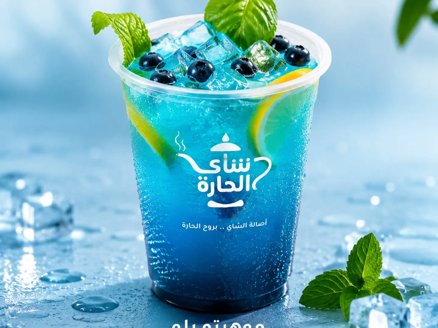 موهيتو أزرق