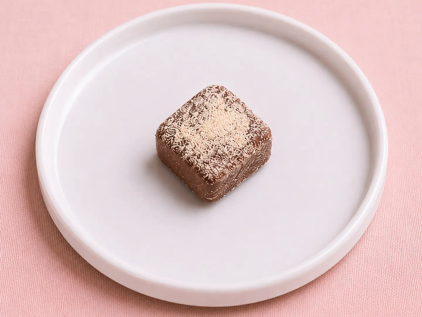 Choco Caramel Cube Cake