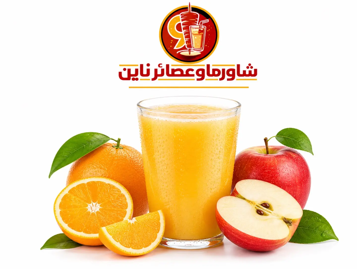 برتقال مع تفاح - وسط