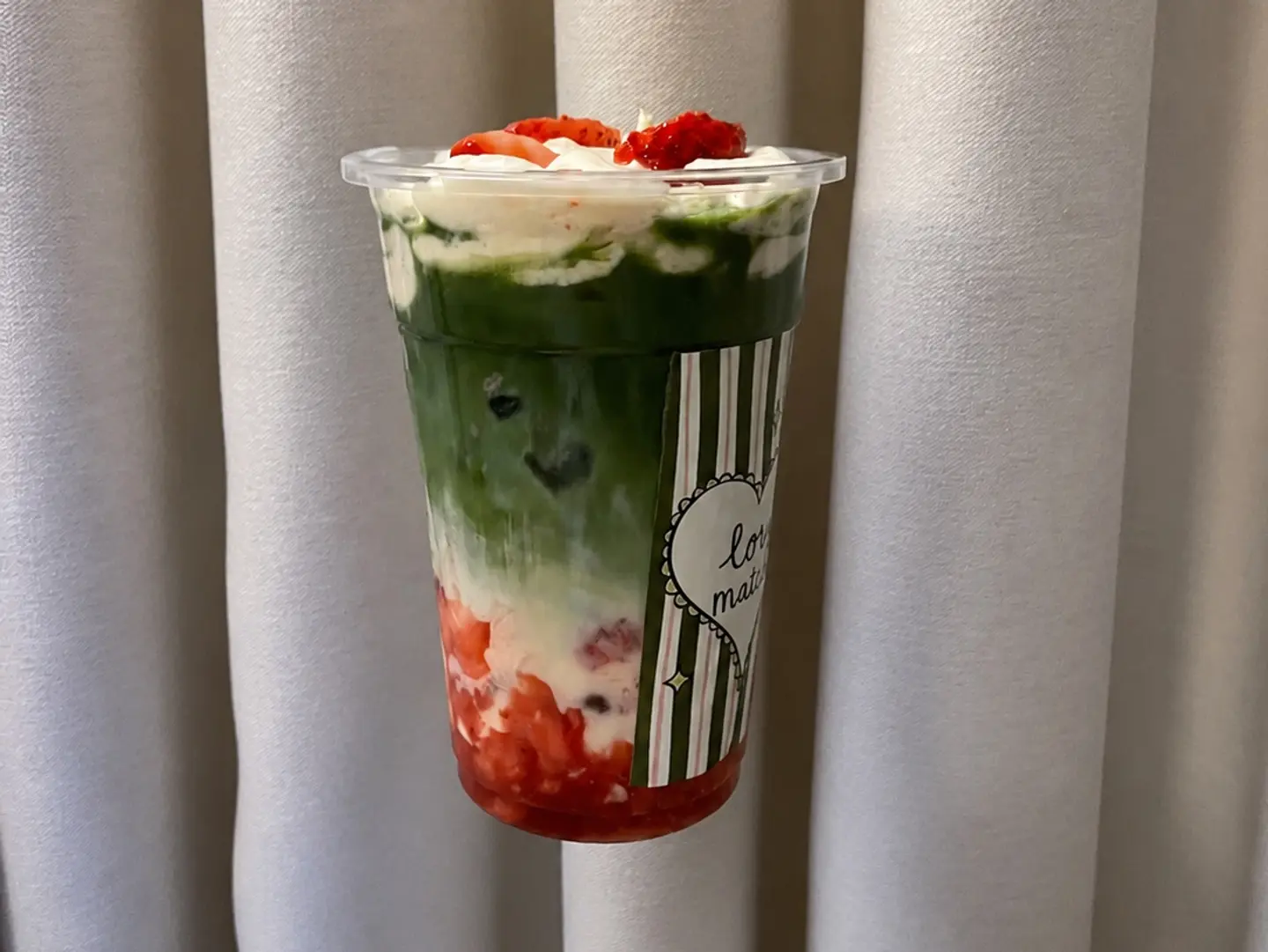 Strawberry Matcha