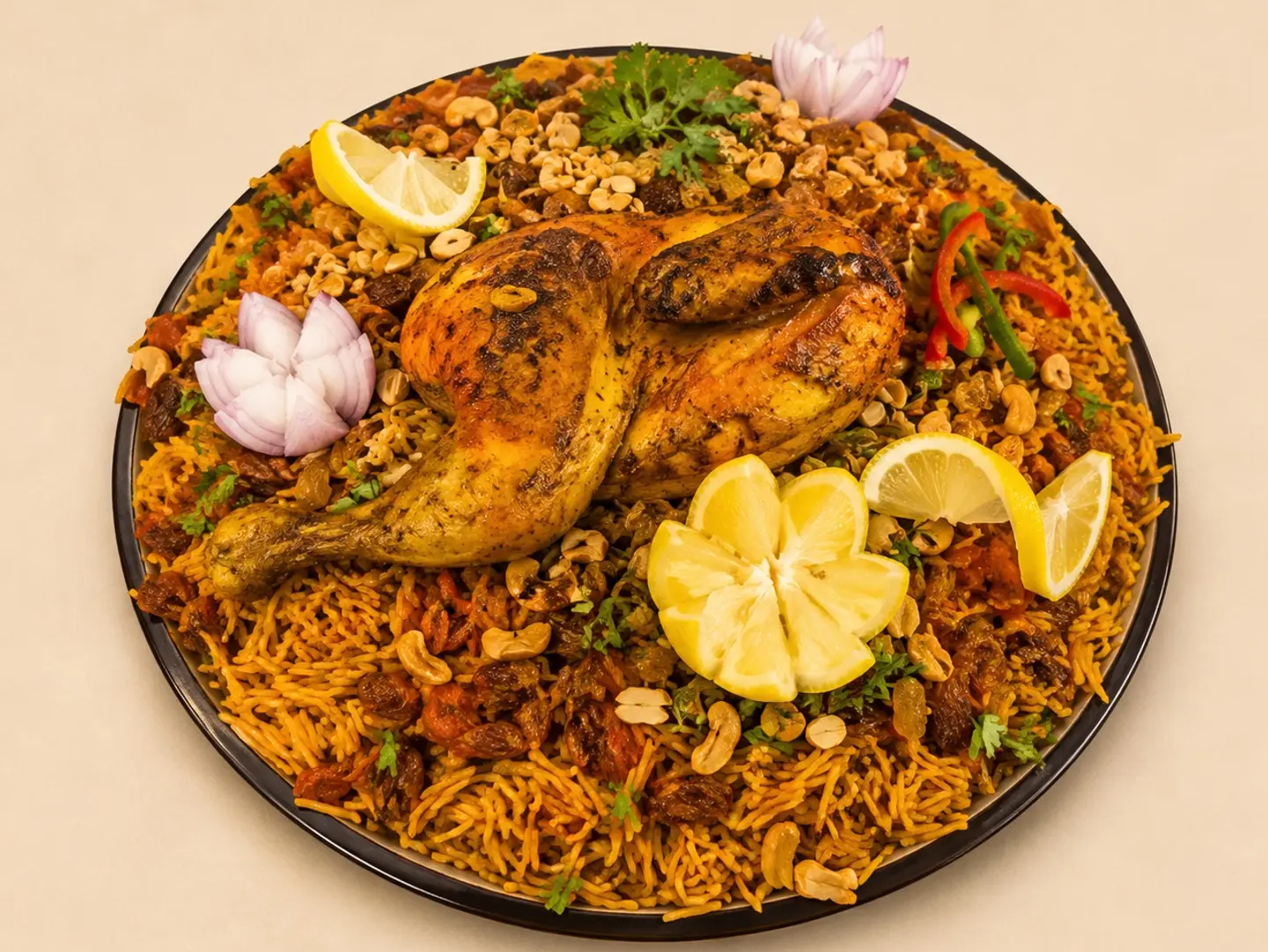 Half Grilled Chicken