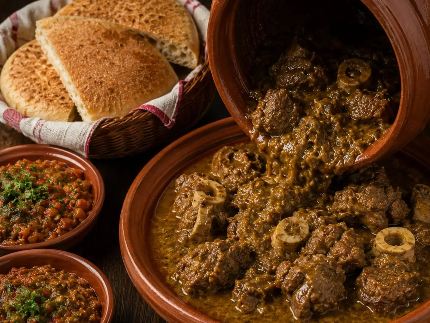 Moroccan Tangia Meal