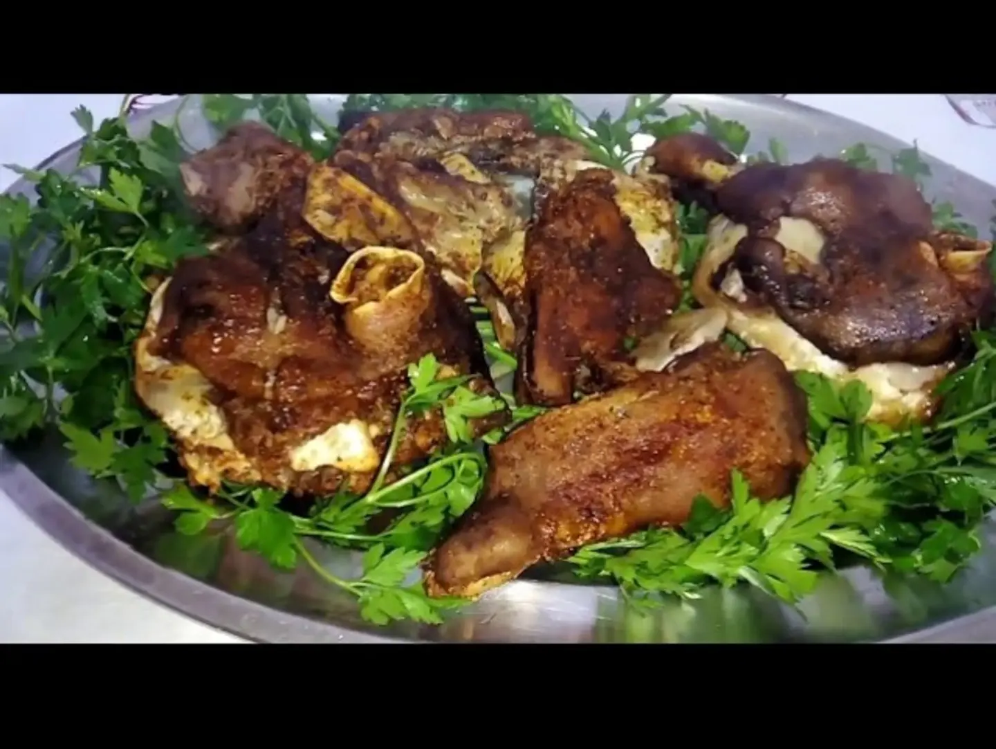 Steamed Lamb Head