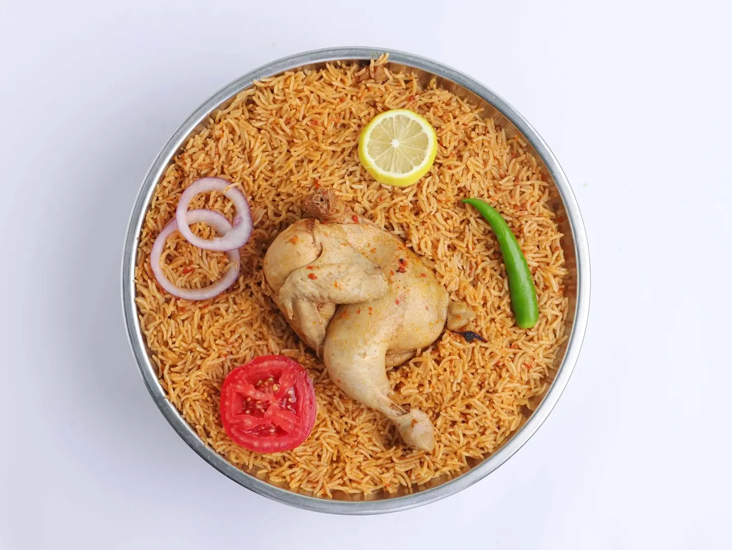 نصف حبة دجاج احمر