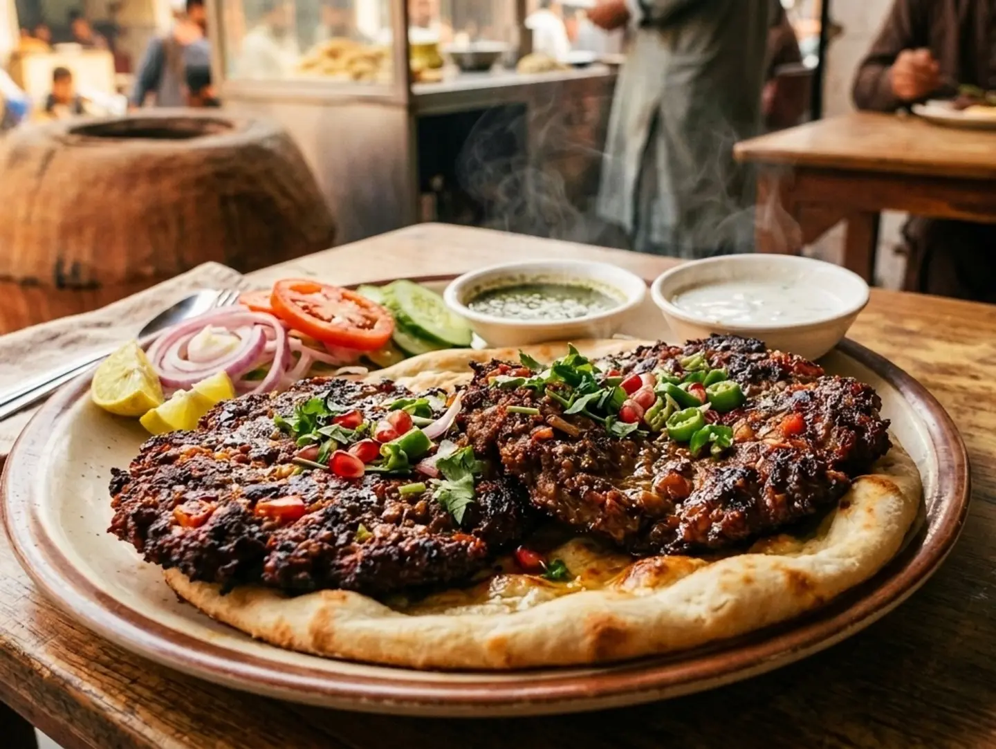 Chapli Kabab