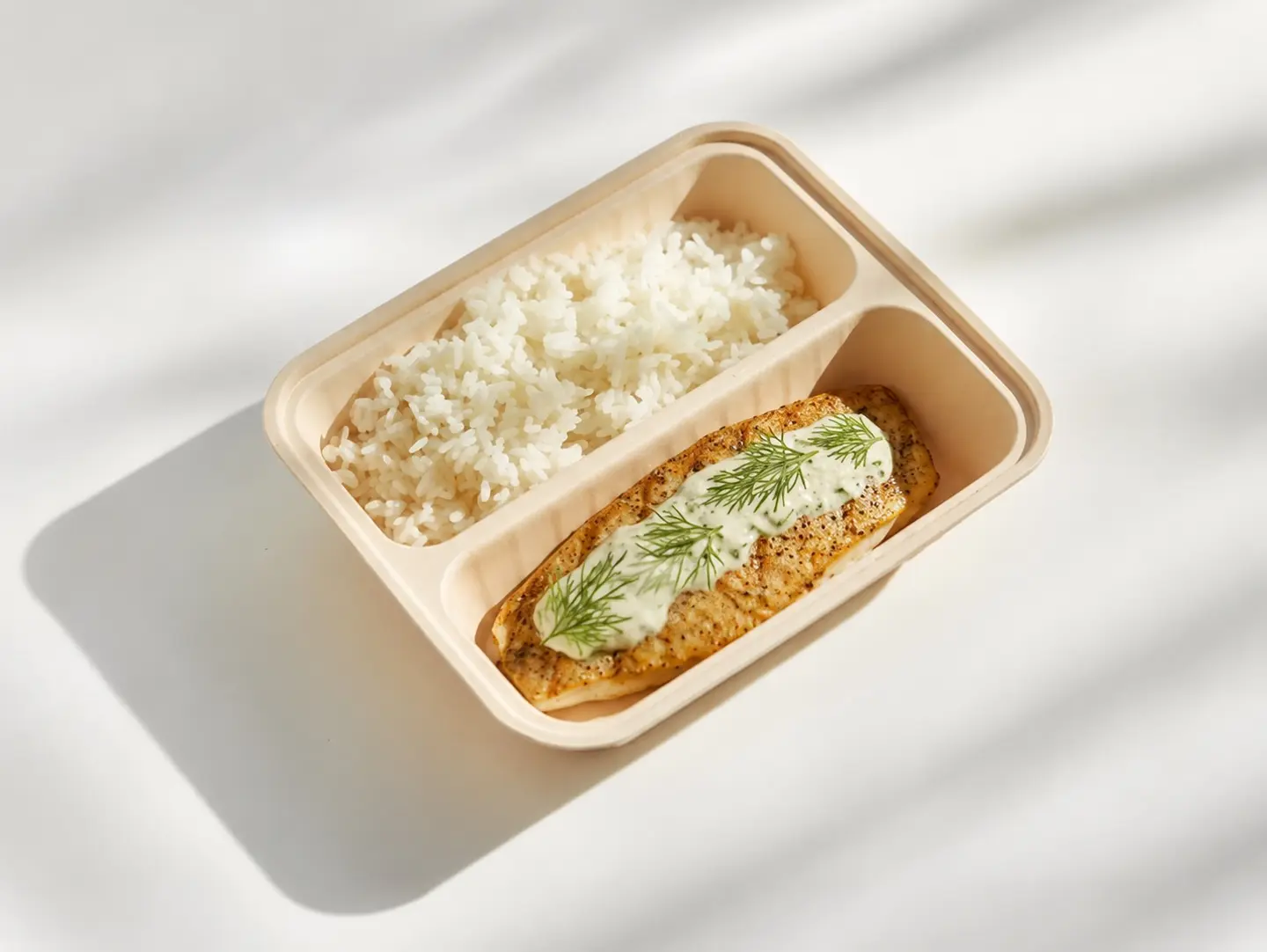 Fish Fillet With Dill Sauce
