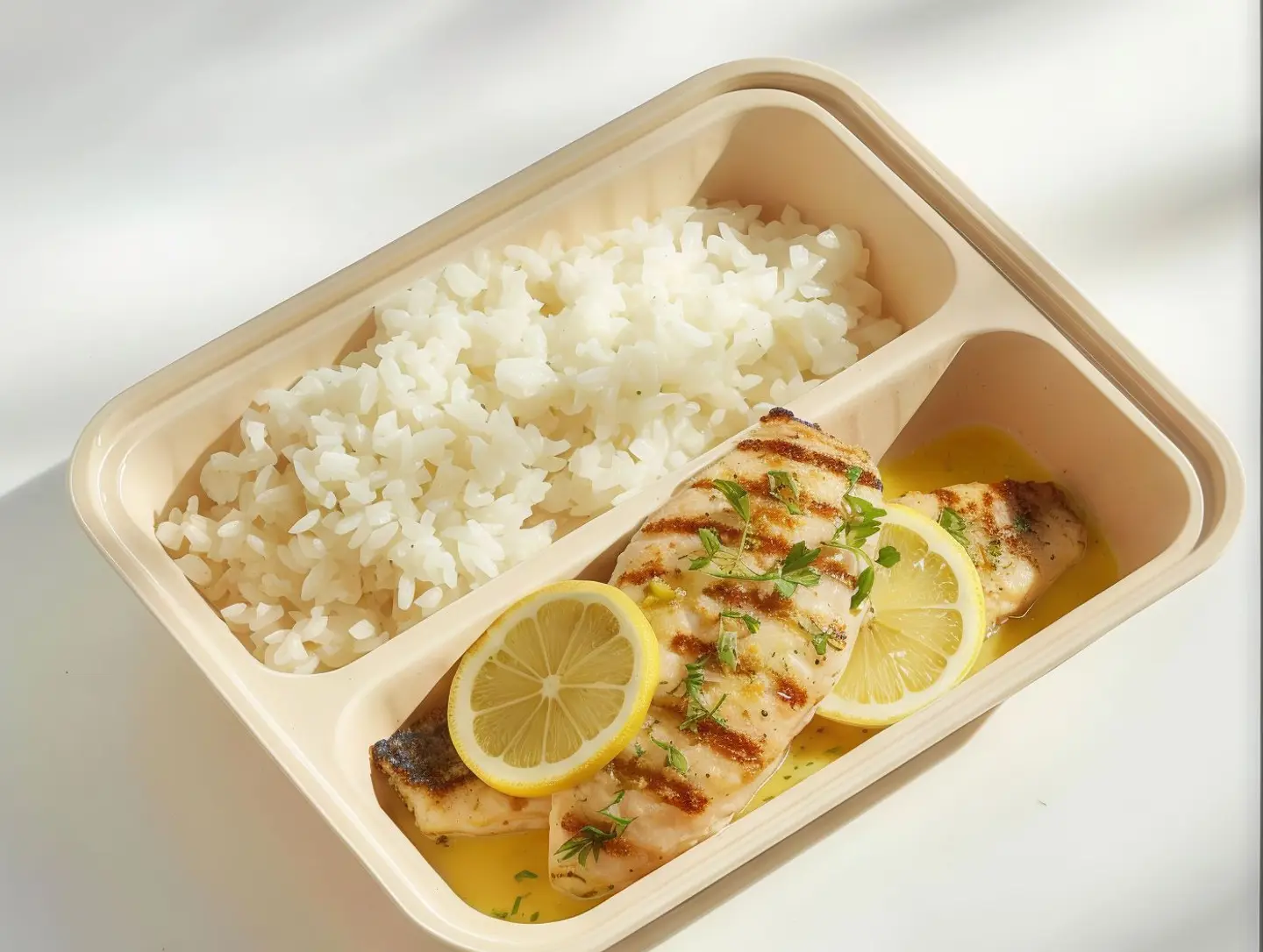 Fried Fish Fillet With Lemon Sauce