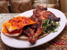 دجاج عالفحم سادة