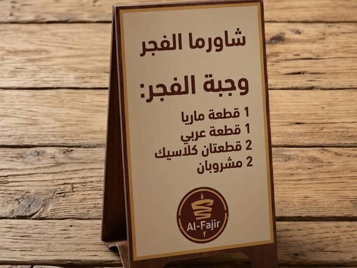 وجبة شاورما الفجر