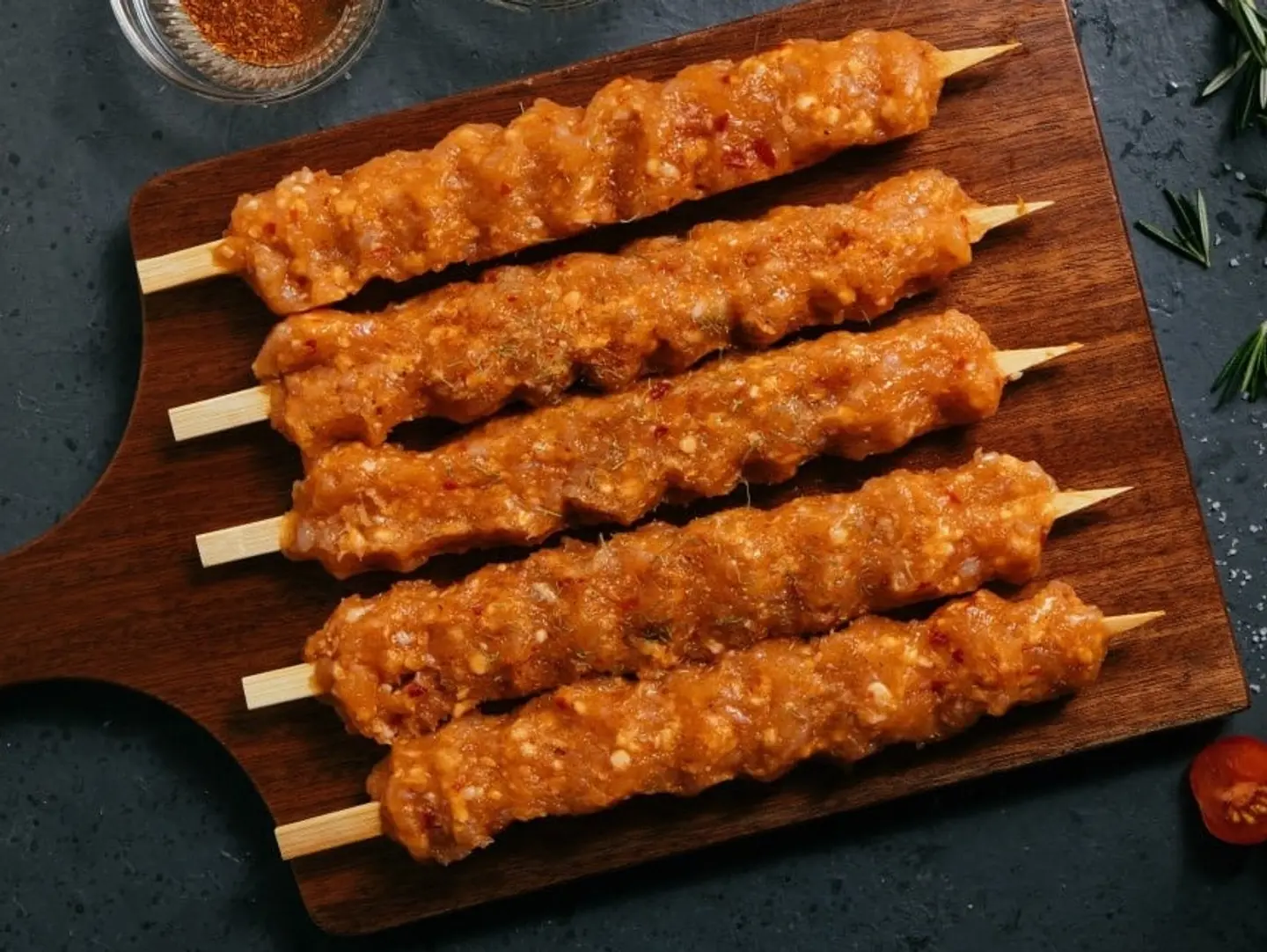 كباب دجاج على سيخ