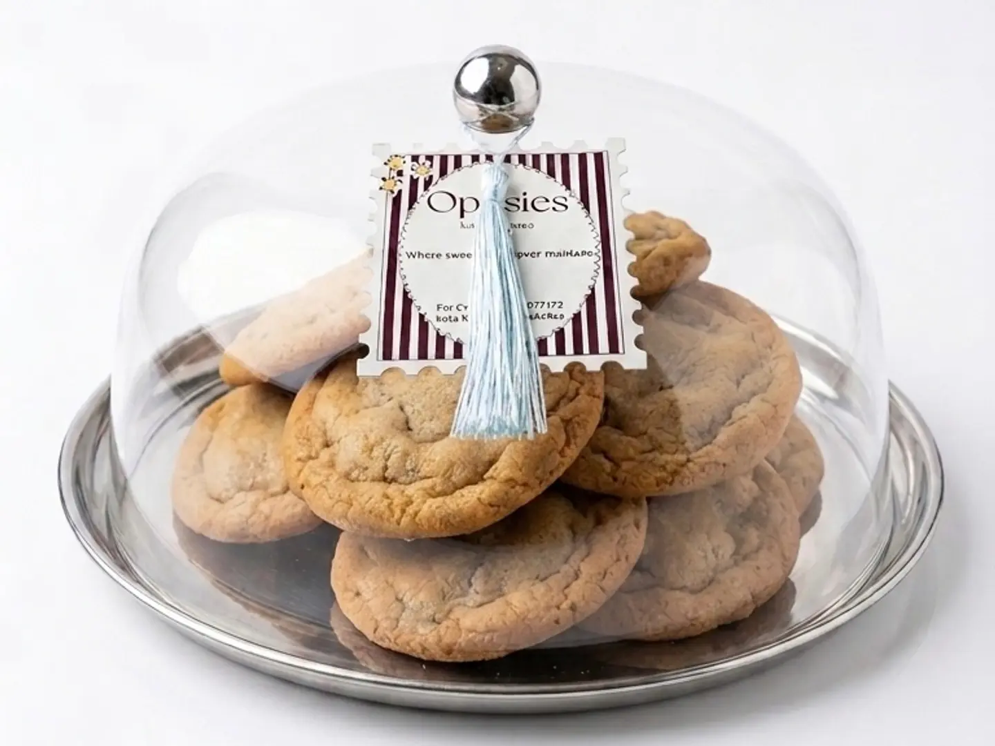 Tray Of 6 Classic Belgian Chocolate Cookies