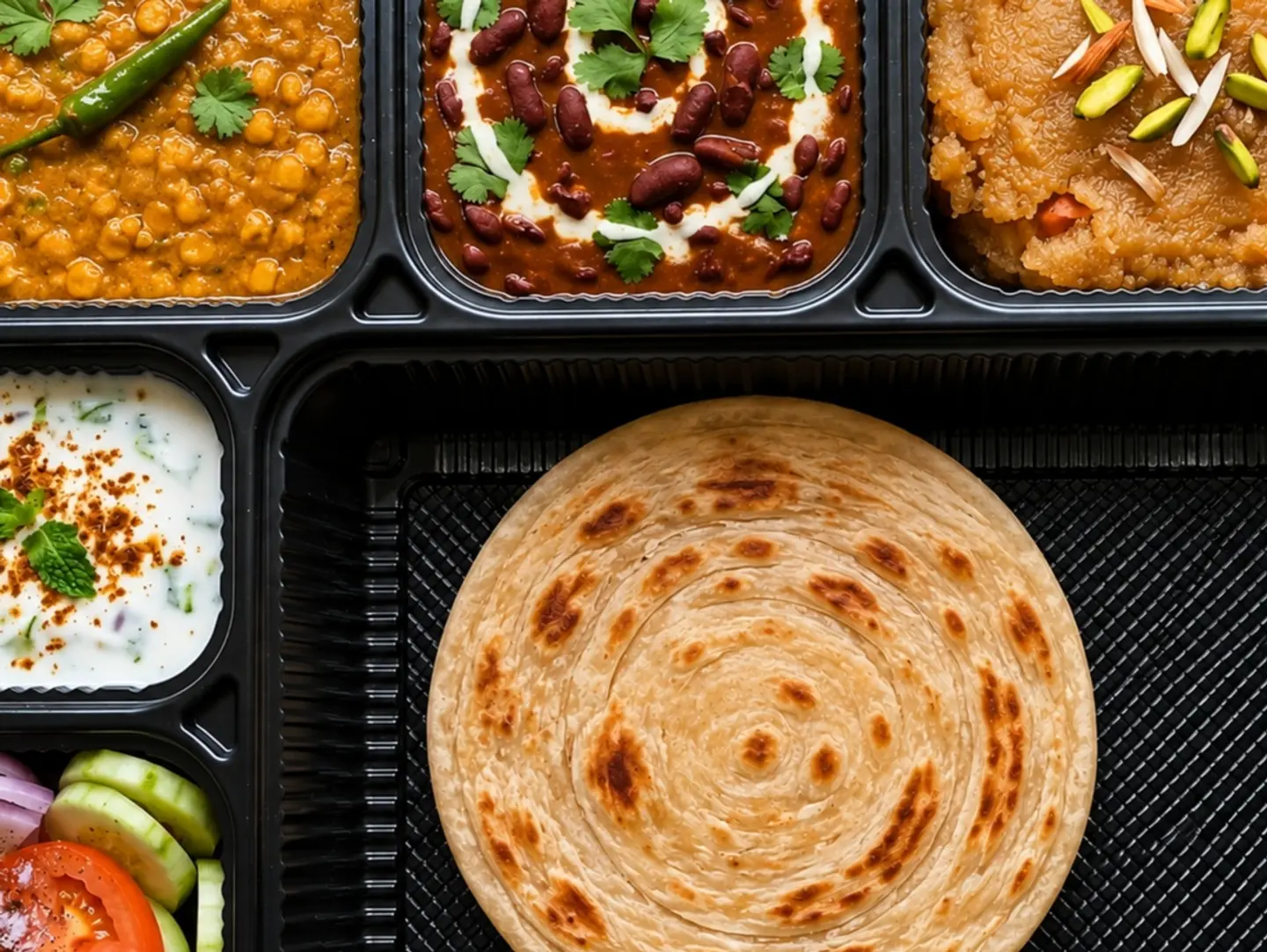 Bombay Bites Vegetarian Breakfast Combo