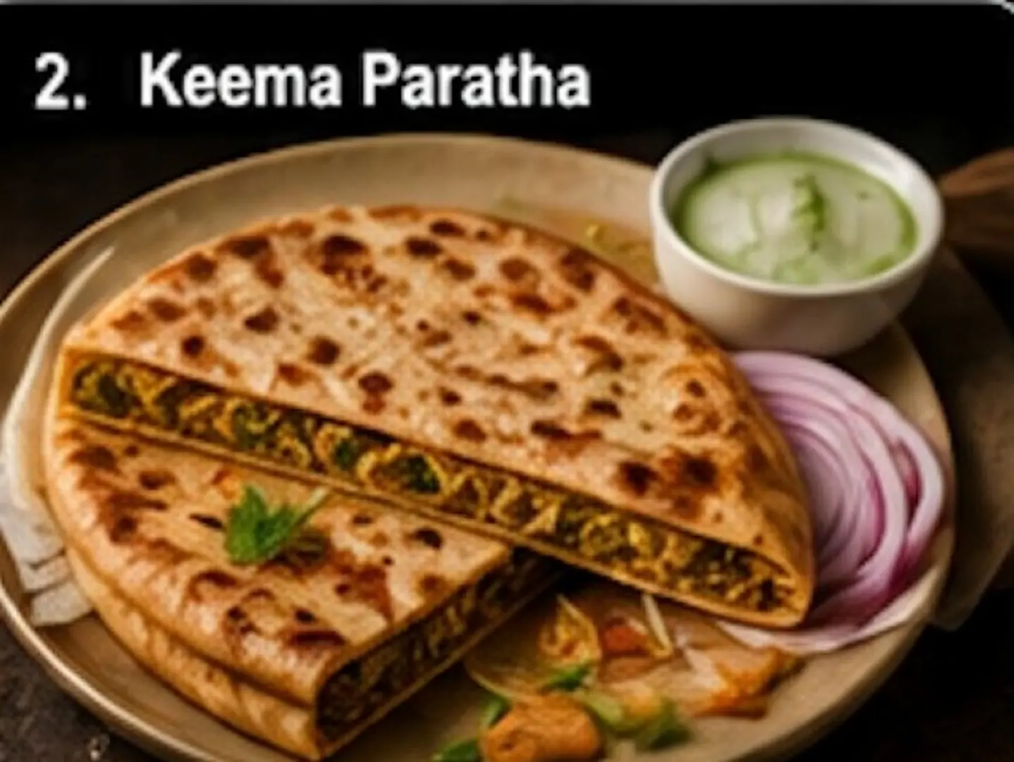 Keema Paratha