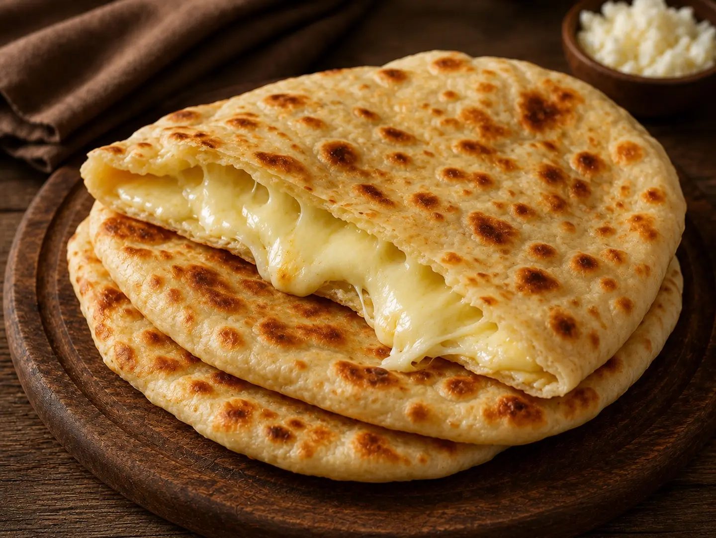Plain Cheese Chapati
