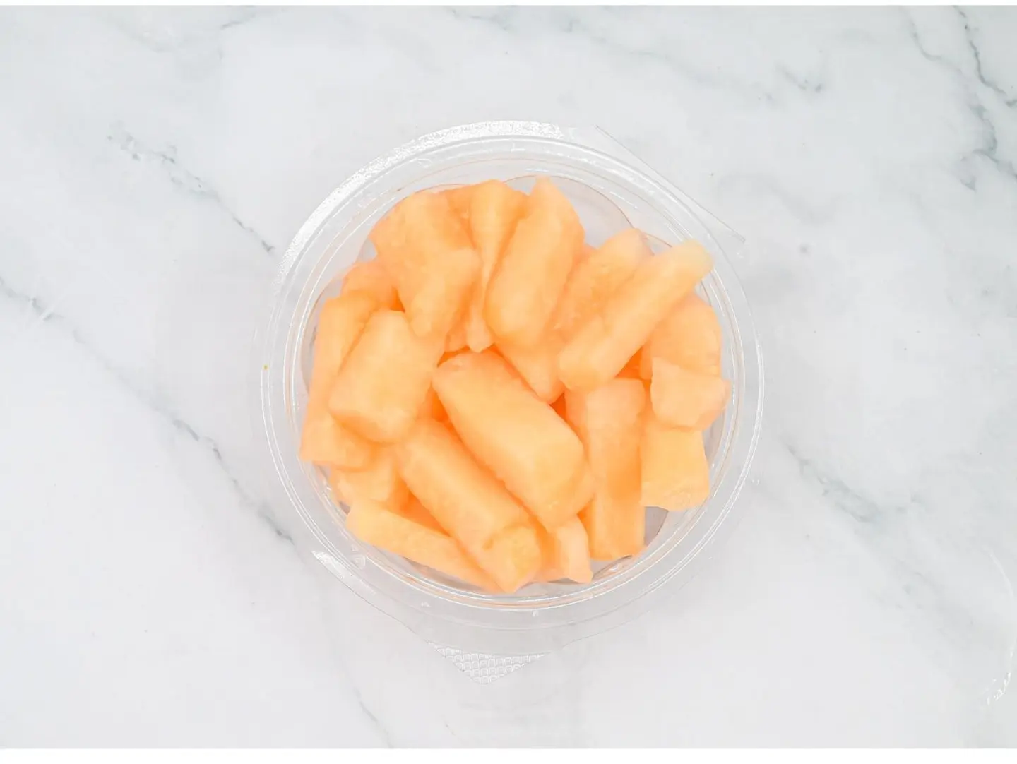 A Plate Of Cantaloupe