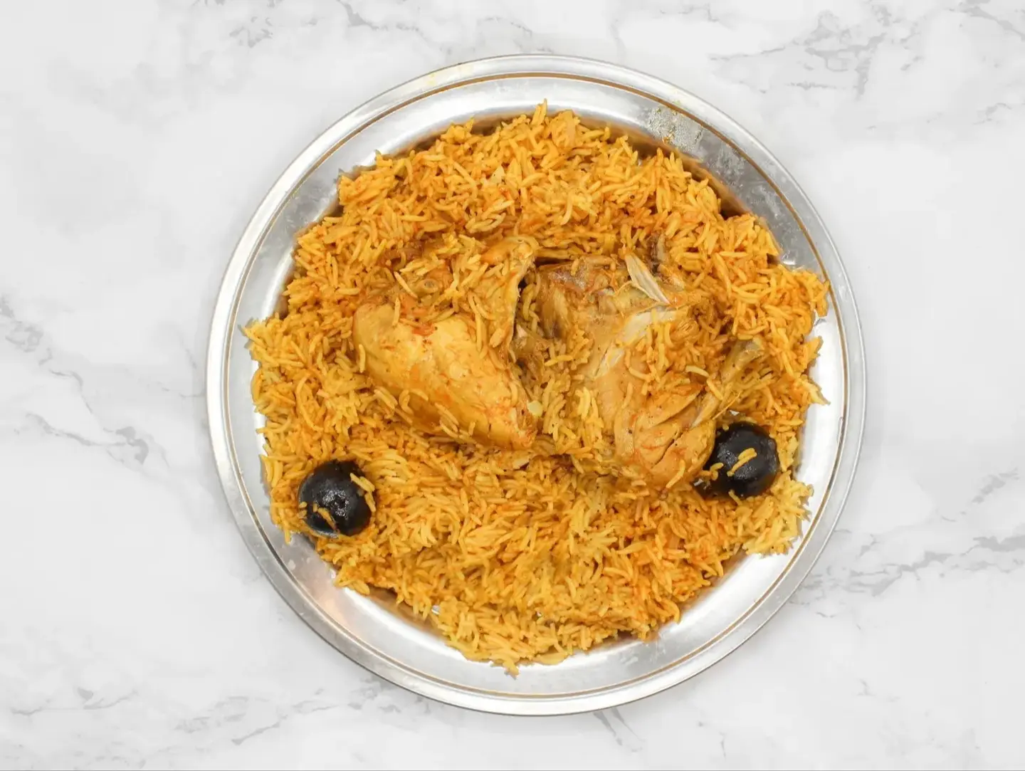 Chicken And Rice Press - Half A Chicken