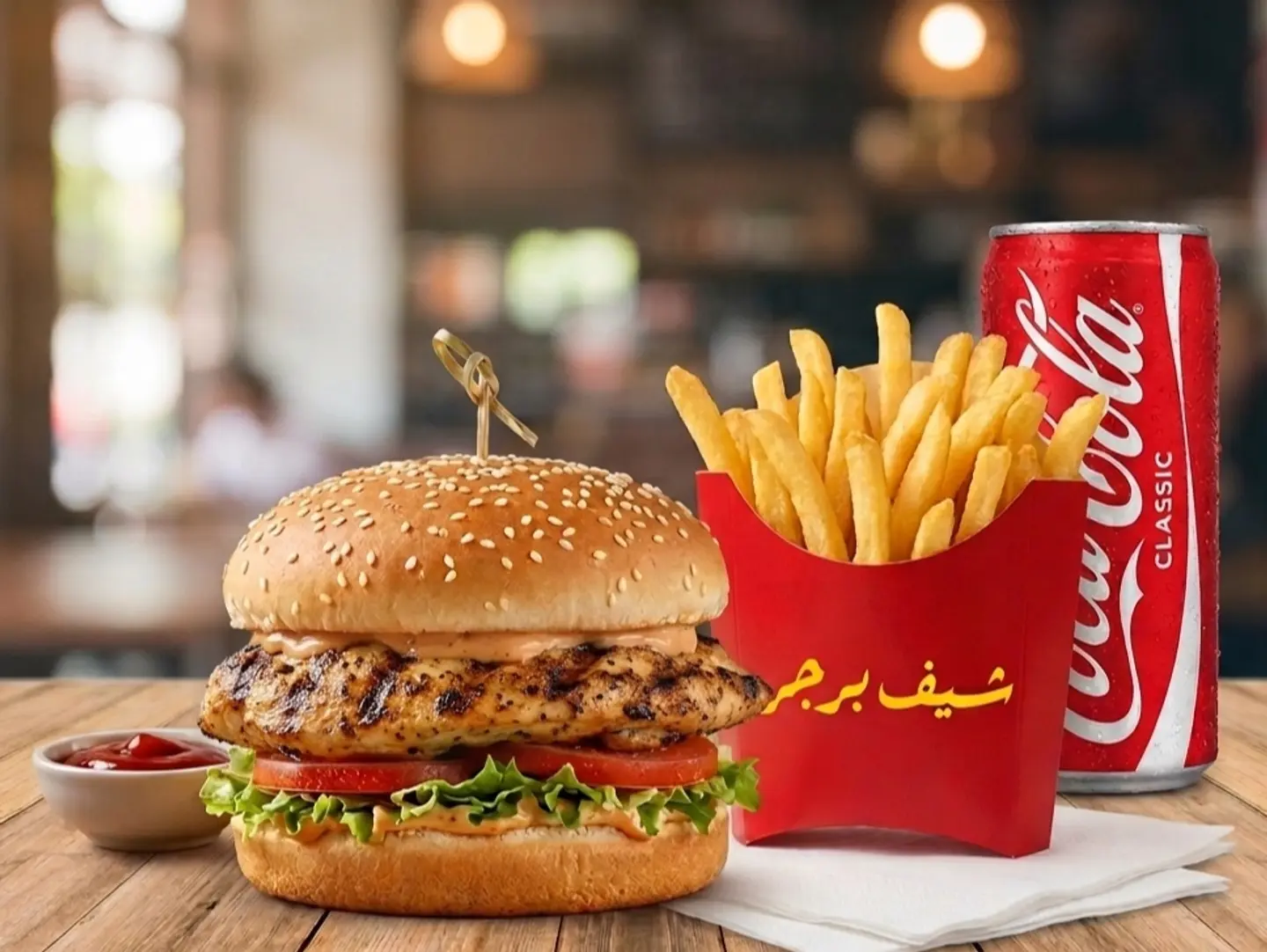 Chicken Burger Meal