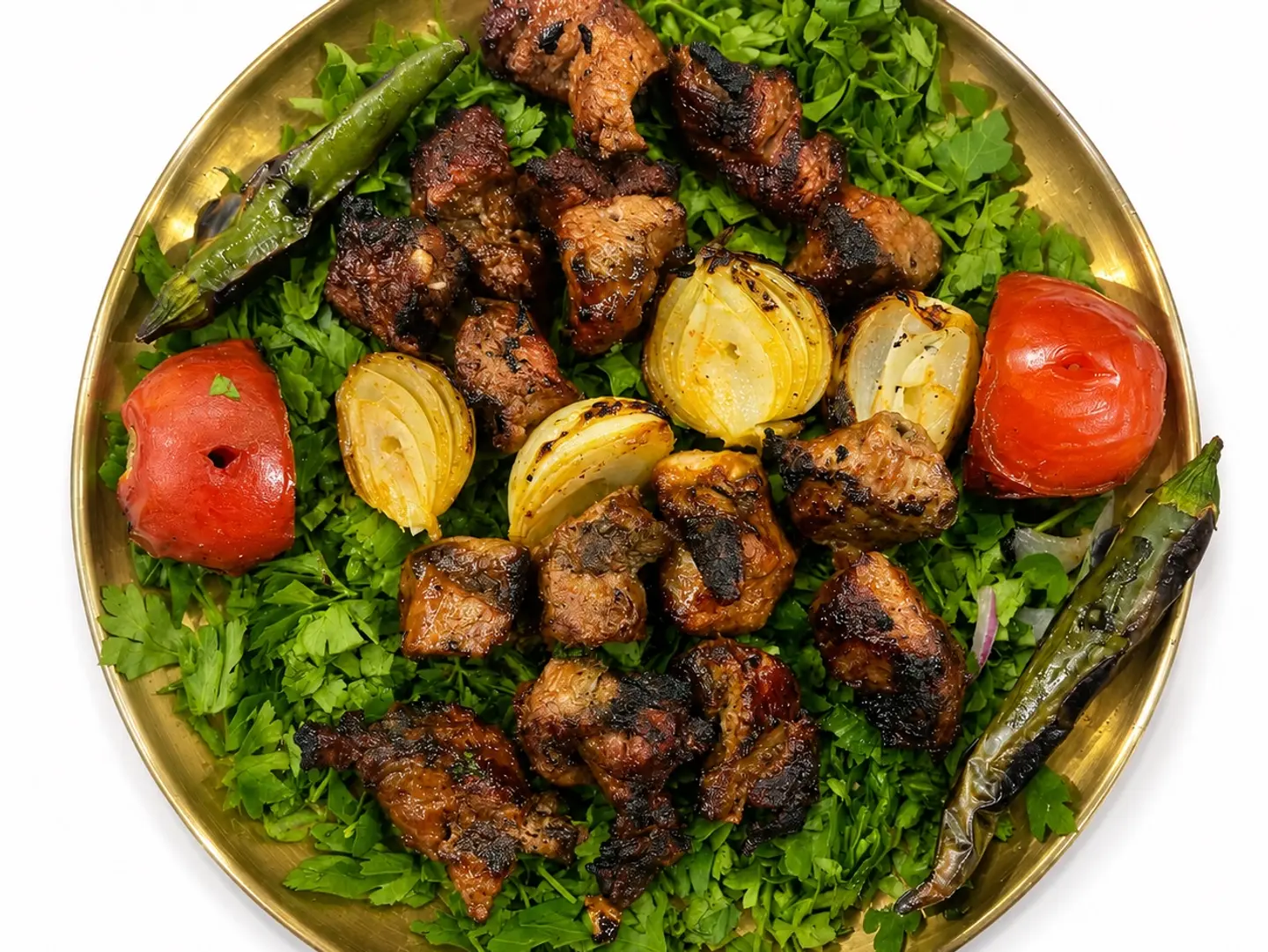 Beef Awsal - 4 Skewers