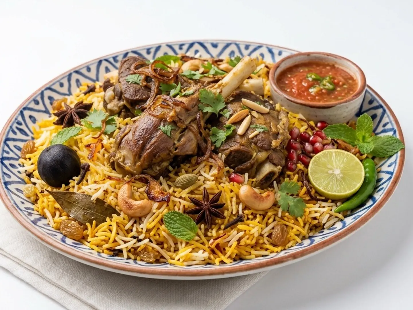 Meat Biryani