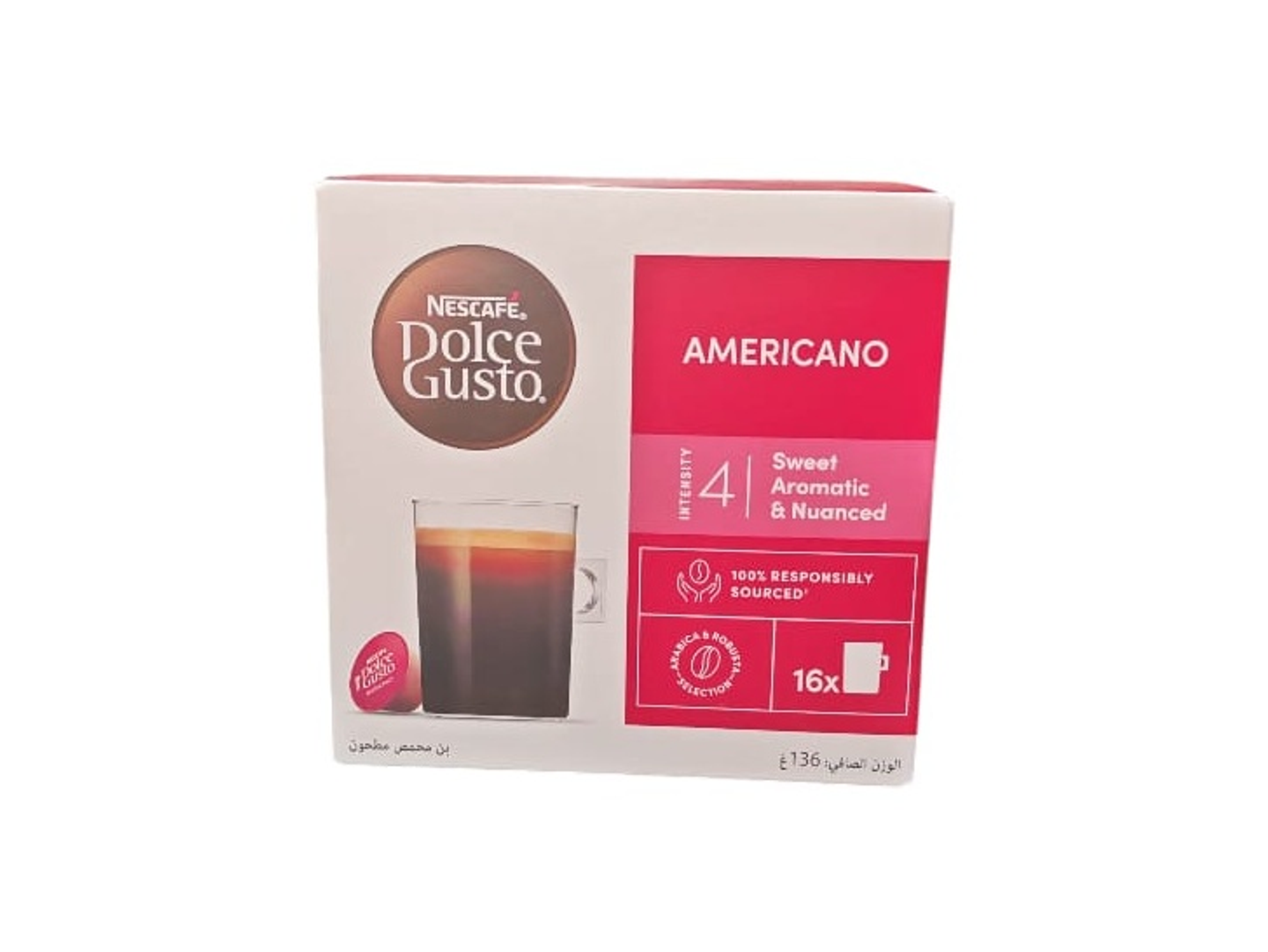 Nescafe Dolce Americano Coffee Capsules 136g
